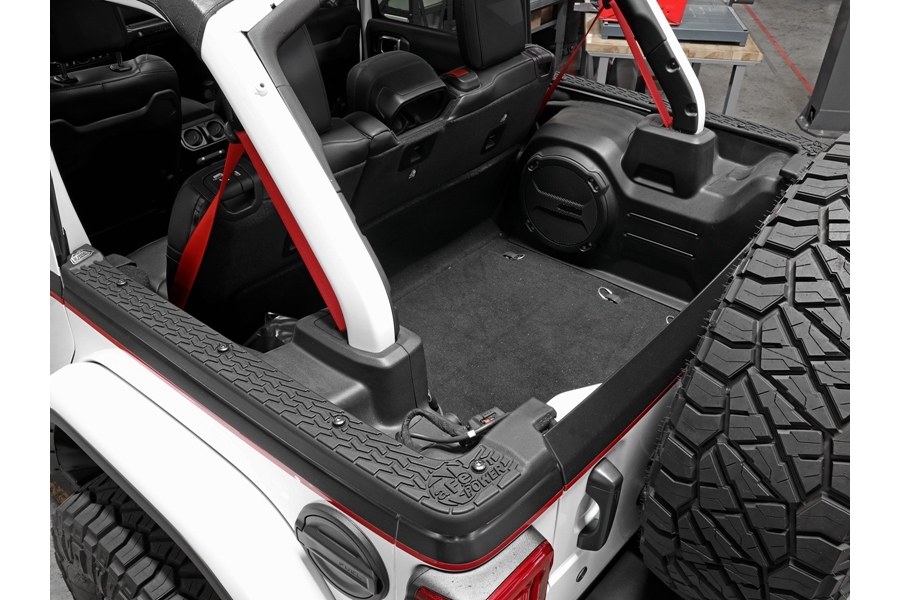 aFe Power Terra Guard Rail Covers  - JL 4Dr w/ 3-Piece Hard Top Only