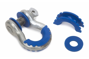 Daystar D-Ring Isolators with Washers, Blue