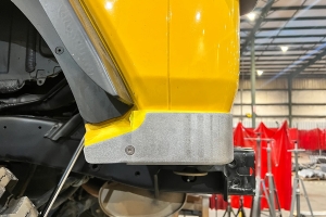 Motobilt Rear Lower Corner Armor - Bare - JL