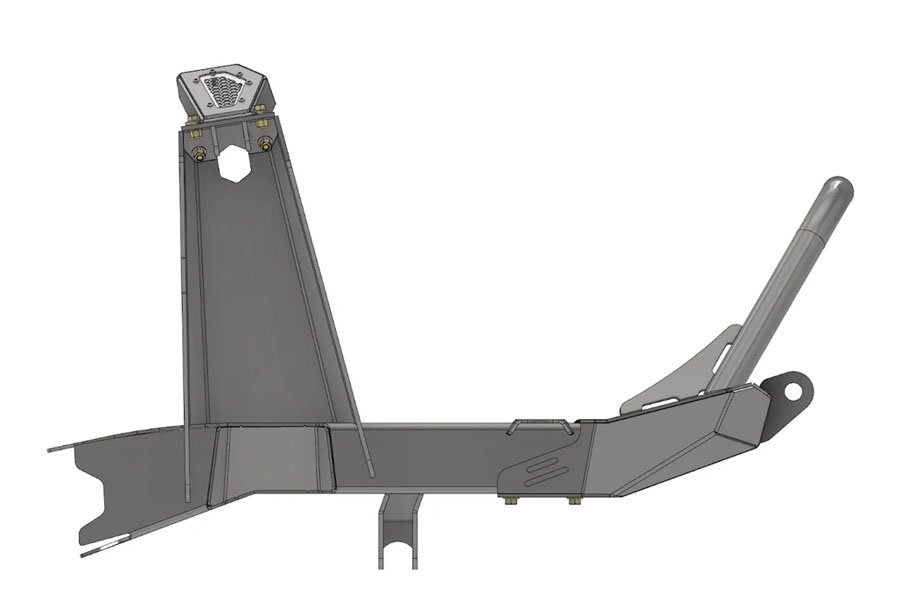 Motobilt Tomahawk Front Half Frame Kit w/ Bull Bar - JK