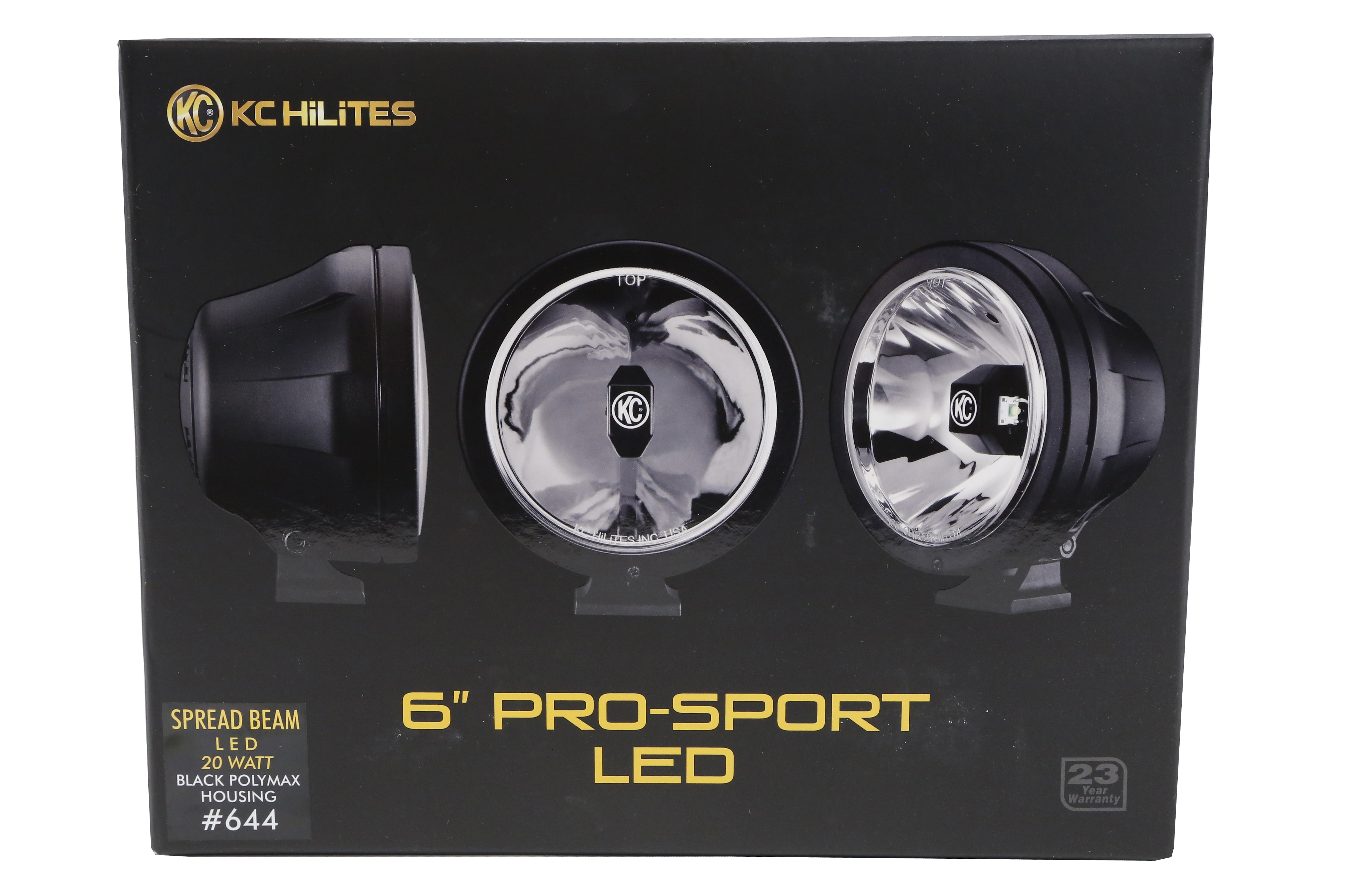 KC HiLiTES Pro-Sport With Gravity LED G6 Lights