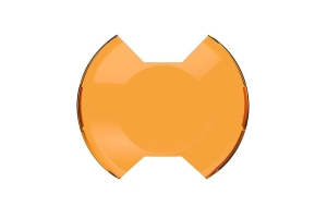 KC HiLiTES SlimLite 8in LED Light Shield, Driving - Amber
