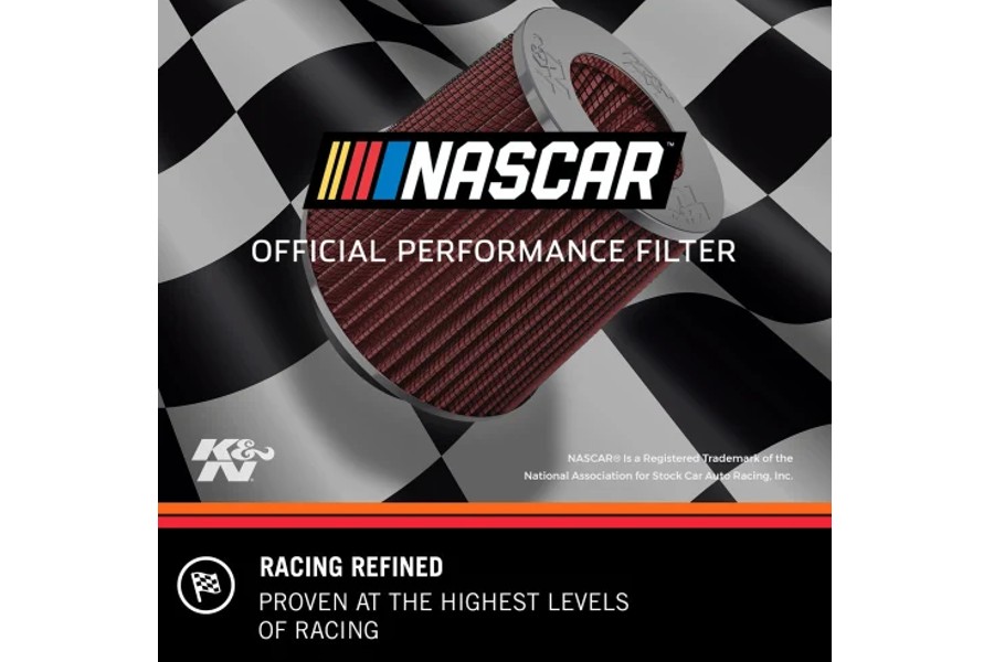 K&N Filters High-Flow Universal Clamp-On Air Filter