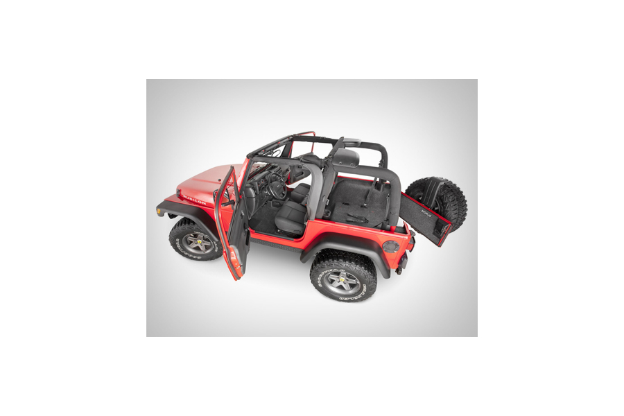 Jeep TJ Bedrug Cargo Floor Kit - Jeep Rubicon 2003-2006 |  BRTJ97R|Northridge4x4