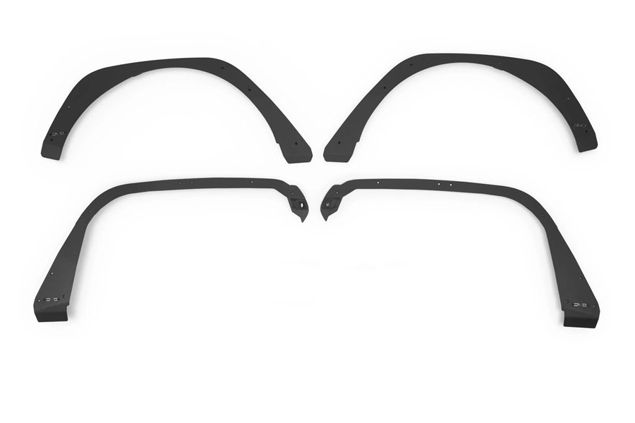 DV8 Offroad Front and Rear Fender Deletes - JL 