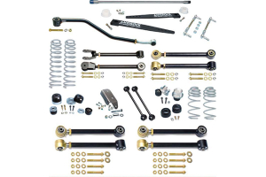 RockJock Johnny Joint 4in Suspension w/AntiRock Sway Bar - TJ