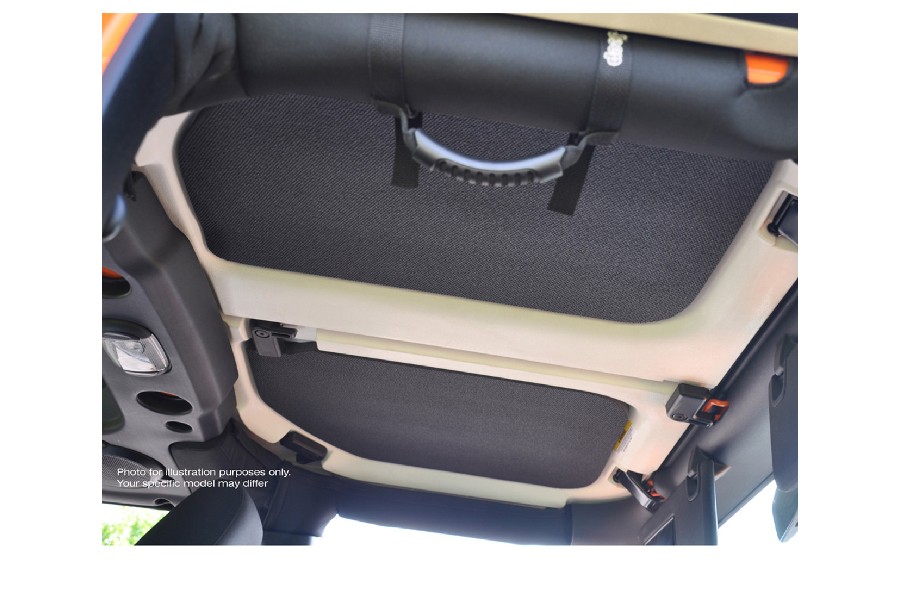 DEI Sound Deadening Headliner Kit, Black Original Finish - JK 2dr 11-18