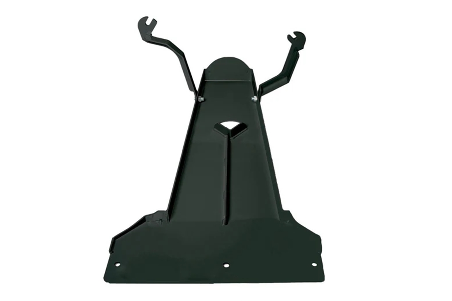 M.O.R.E. Transmission/Oil Pan Skid Plate - Black - JL 4Dr 2021+ 3.6L