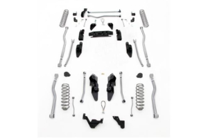 Rubicon Express Extreme Duty 4-Link Long Arm Lift Kit 3.5in No Shocks - JK 2DR