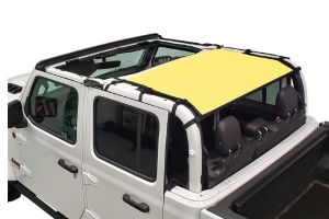 Dirty Dog 4x4 Sun Screen Rear-Yellow - JT