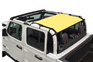 Dirty Dog 4x4 Sun Screen Rear-Yellow - JT