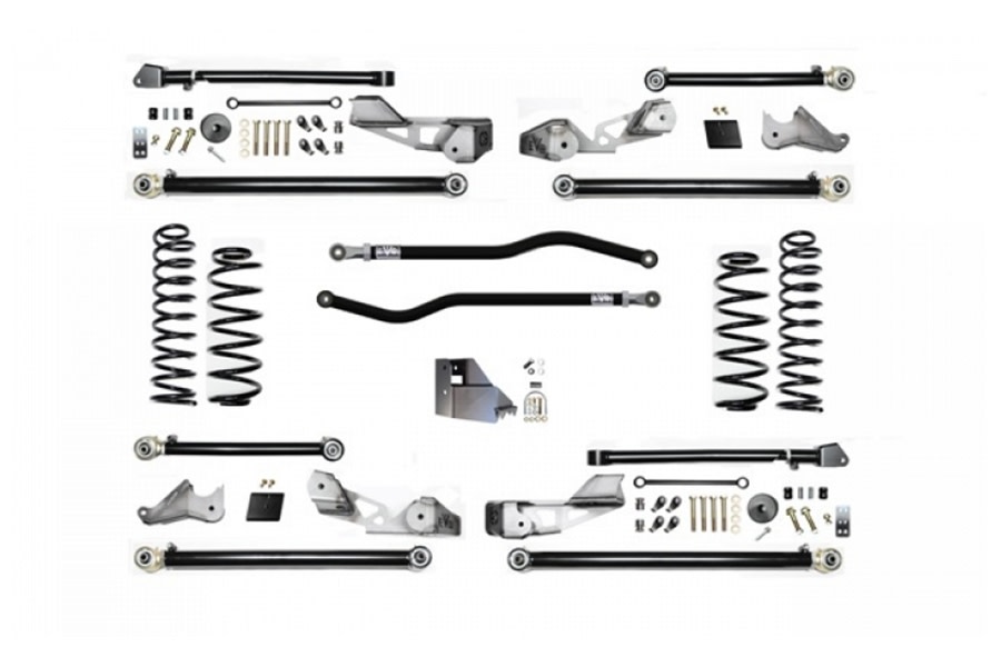 Evo Manuafcturing 4.5in High Clearance Plus Long Arm Lift Kit - JL Diesel 
