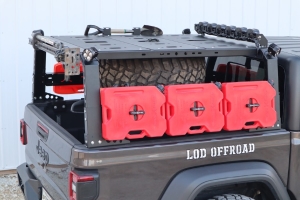 LOD Black Ops Bed Rack - Black  - JT 