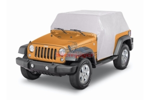 Steinjager 5-Layer Full Door Cab Cover - Gray - JK 2Dr