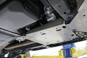 LOD Black Ops Transfer Case Skid Plate - Black Texture - Bronco 2021+