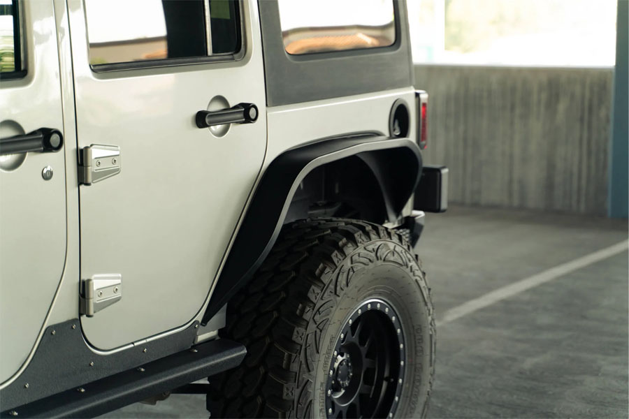 DV8 Offroad Slim Fender Flares - JK