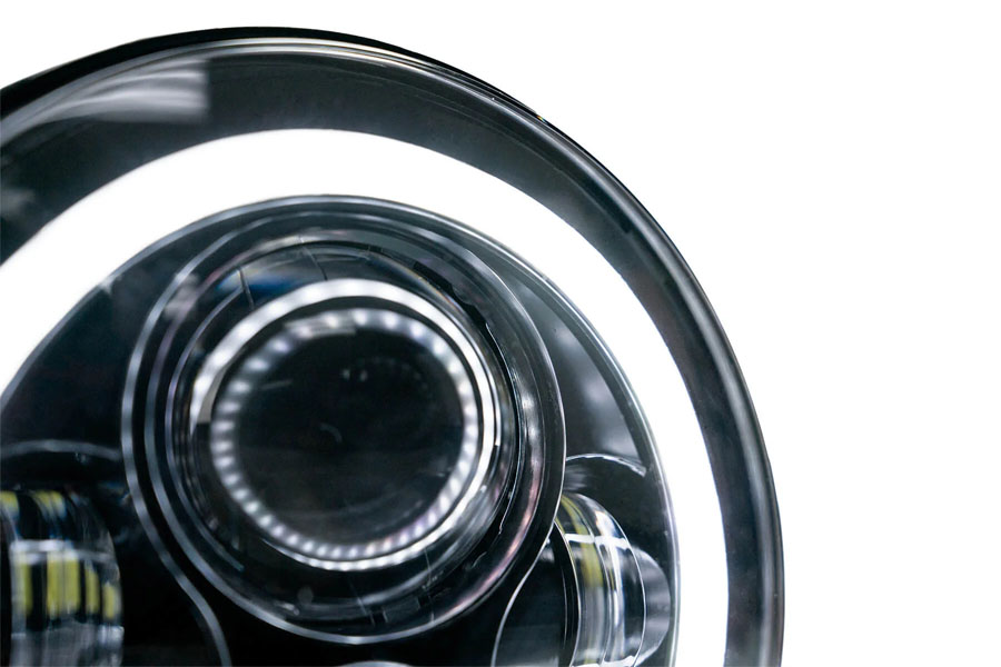 DV8 Offroad Projector LED Highlights w/ Halo - JK