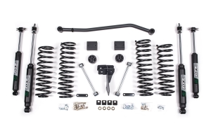 Zone Offroad 4in Lift Kit w/ Black Nitro Shocks - JK 4Dr 2007-11 