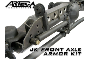 Artec Industries Raised Trackbar Bracket Front Axle Armor Kit - JK Rubicon