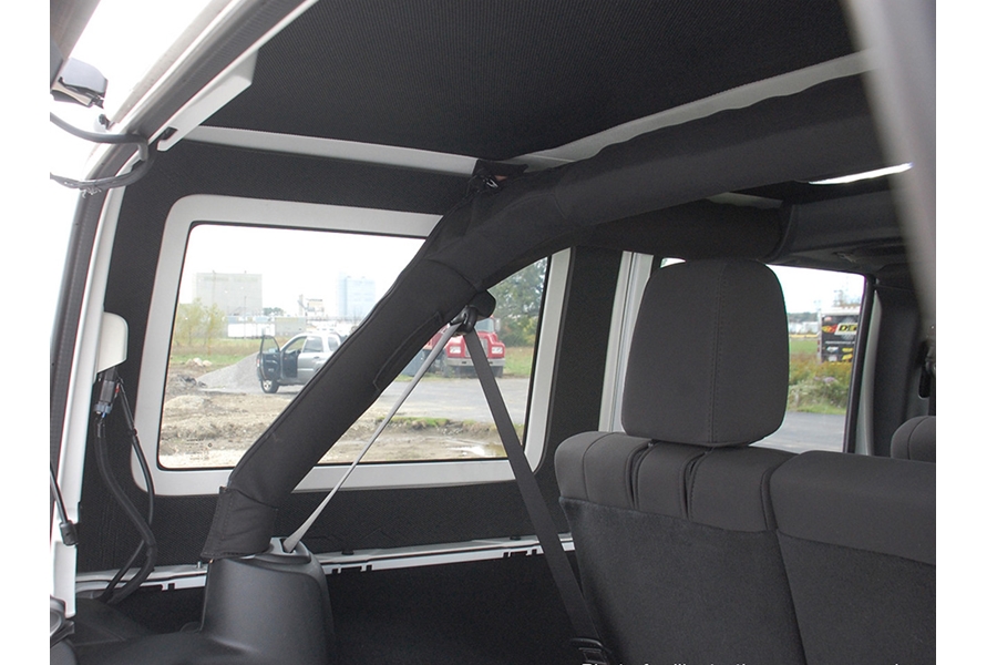 DEI Sound Deadening Original Finish Complete Headliner Kit - White - JL 2Dr