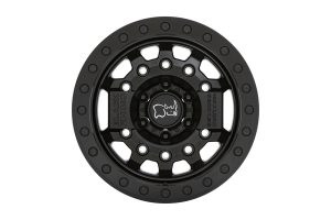 Black Rhino Avenger Beadlock Wheel, 17x8.5 5x5 - Matte Black - JT/JL/JK