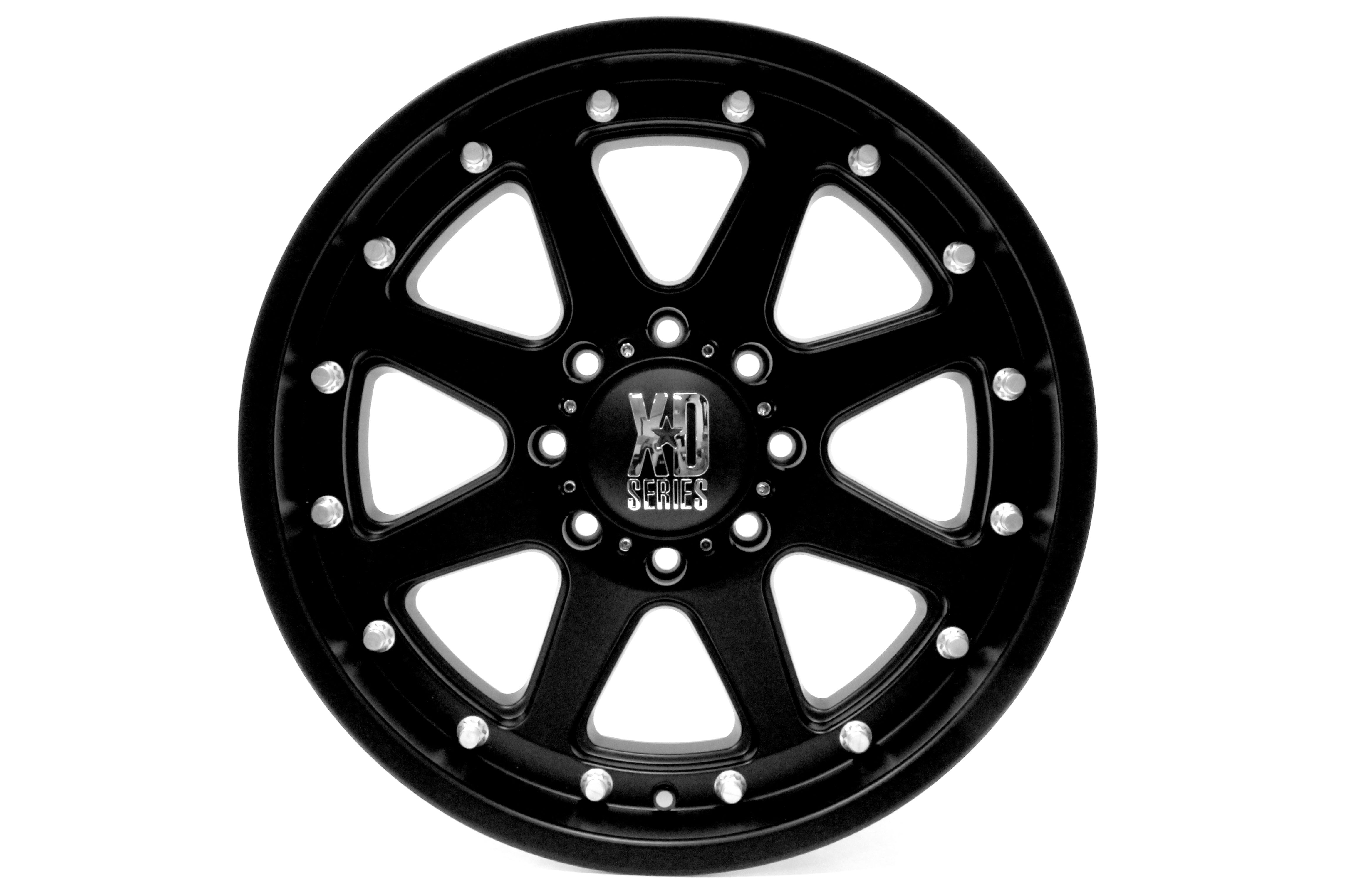 XD Series D798 Addict Series Wheel 20x9 8x6.5 12mm Offset Matte Black