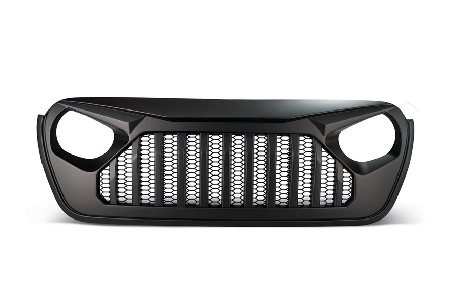 DV8 Offroad Replacement Grille - Black - JT/JL 