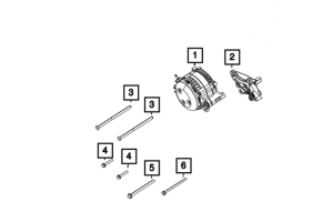 Mopar 240 Amp Alternator - JT/JL 3.6L