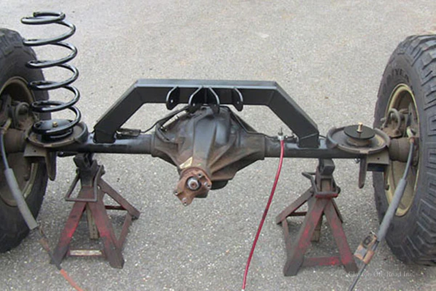 Clayton Off Road Rear Coil Spring Retainer Kit  - TJ/ LJ 