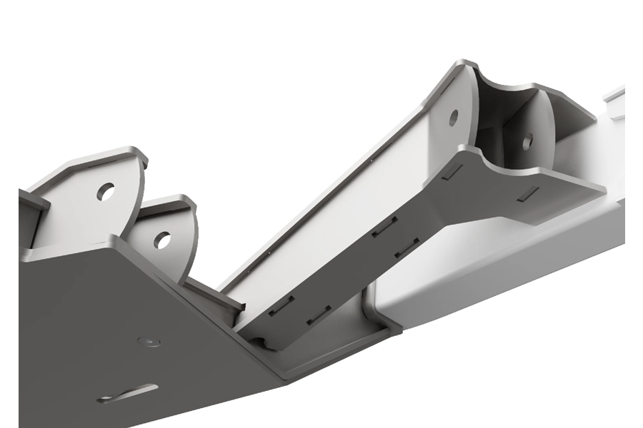 Motobilt Double Triangulated 4-Link Suspension Mounting System - LJ/TJ/YJ