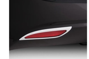 Putco Fog Lamp Overlaty, Chrome Trim - JK