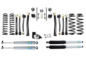 Evo Manufacturing 4.5in Enforcer Stage 4 Lift Kit w/ Bilstein Shocks - JL 