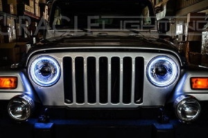 Oracle Surface Mount LED Headlight Halo Kit - ColorSHIFT - TJ