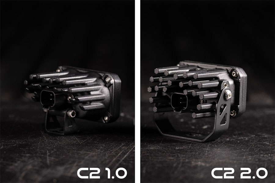 Diode Dynamics C2 1.0 LED Pod Cover, Black