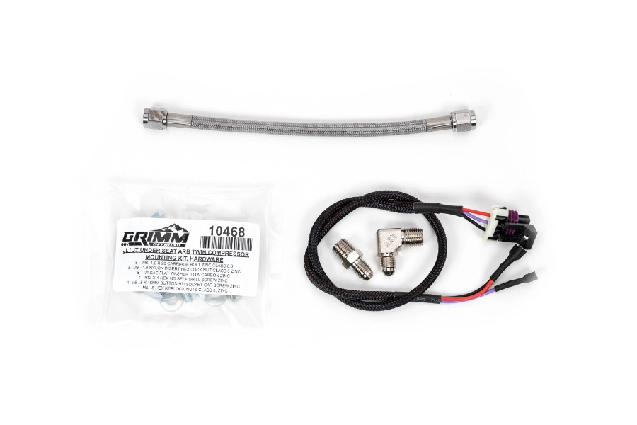 Grimm Offroad Under Seat Twin Compressor Mount Kit - JT/JL