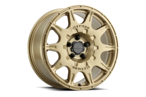 Method Race Wheels 502 Rally Wheel, 17x8 5x4.5 - Gold - TJ/LJ