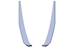Savvy Designz Legacy Aluminum Front High Line Fenders - Bare - LJ/TJ