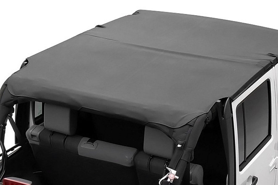 Smittybilt Extended Soft Top Black Diamond  - JK 4DR 2007-09