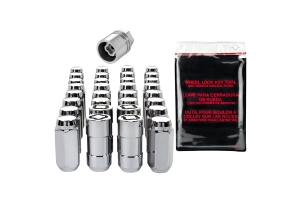 McGard Chrome Cone 32-Piece 9/16-18 Hex Lug Nut Install Kit for 8 Lug Vehicles 