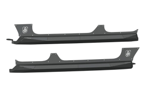 Road Armor Stealth Rocker Body Armor Rocker Panels - Texture Black - JL 4Dr