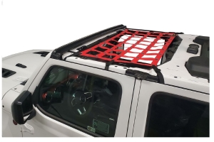 Dirty Dog 4x4 Front Seat Netting-Red - JT