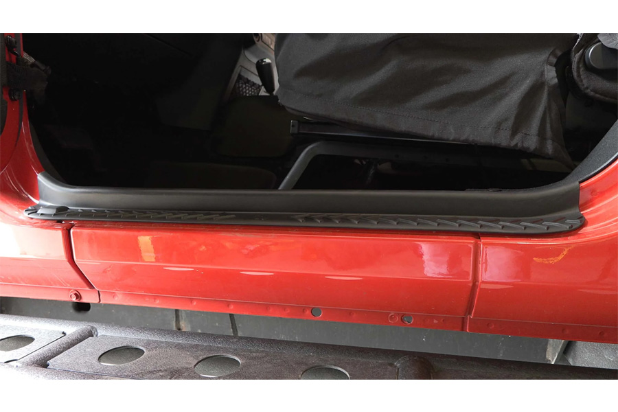 Fishbone Offroad Door Entry Guards - Front and Rear - 07-17 JK 4dr