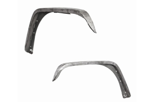 Motobilt Crusher 2in Front Fender Flares - Bare  - JK