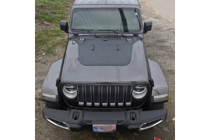 Cascadia 4x4 VSS Hood Solar Panel System - JT/JL Non-Rubicon