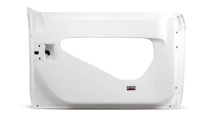 Anderson Composites Fiberglass Halo Doors w/Carbon Fiber Inserts - Pair - Bronco 2021-23 2dr