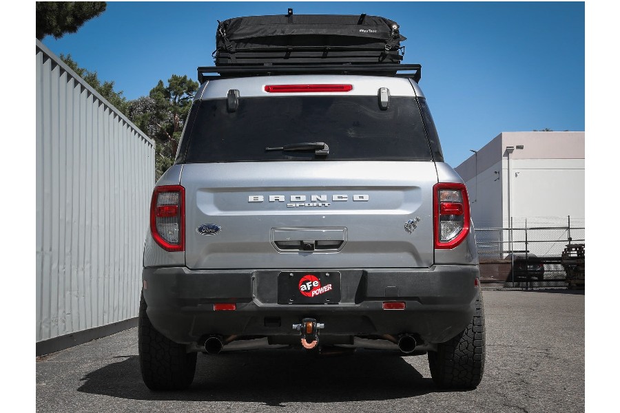 AFE Power Vulcan Series 2-1/2 IN 304 Stainless Steel Cat-Back Exhaust System w/Polished Tip - Bronco Sport 2021+