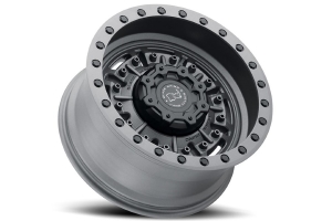 Black Rhino Abrams Wheel, 17x8.5 6x139 - Textured Matte Gunmetal  - Ford Bronco