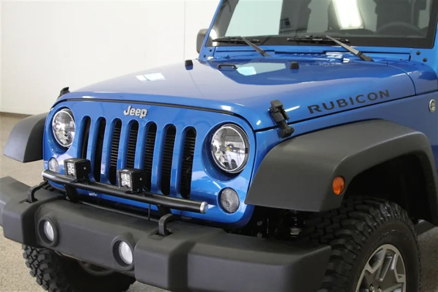 Rock Hard 4x4 Light Mount for Factory Front Bumper - JK