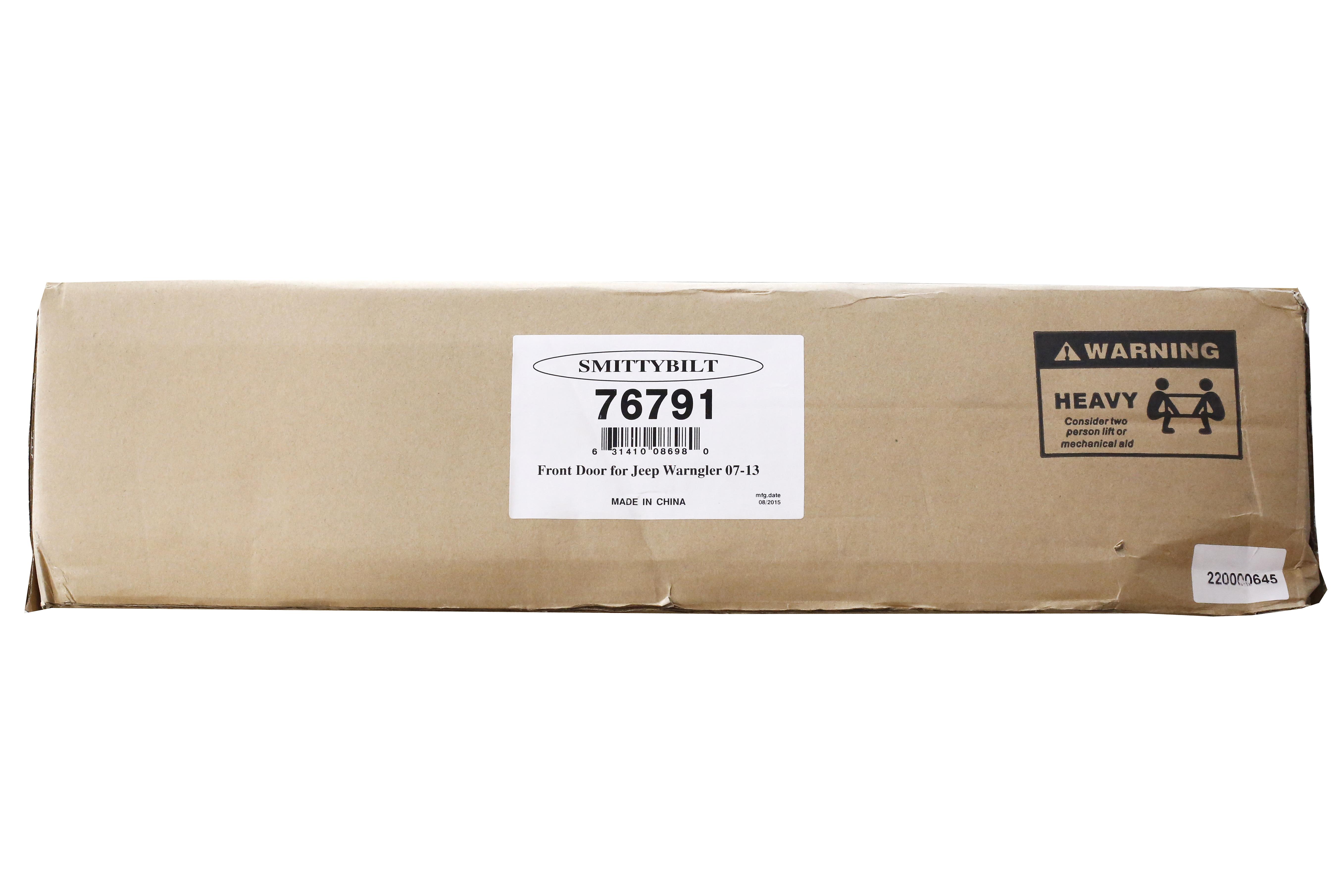 Smittybilt SRC Tubular Doors Front Black - JK