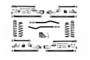 EVO Manufacturing 4.5in High Clearance PLUS Long Arm Suspension Kit - No Shocks - JL 4Dr